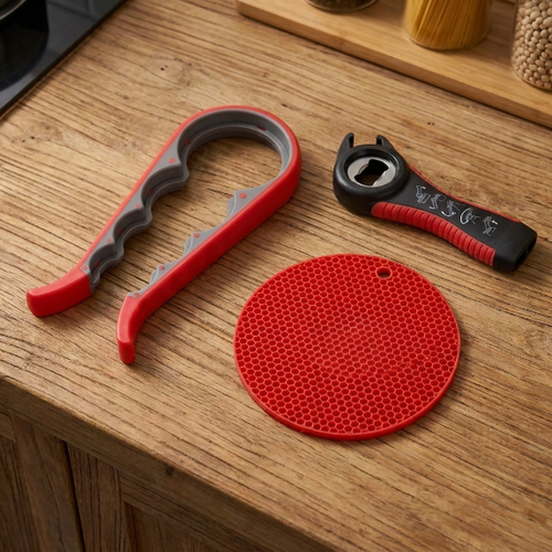 5-in-1 Multi-functional Bottle &amp; Can Opener Set